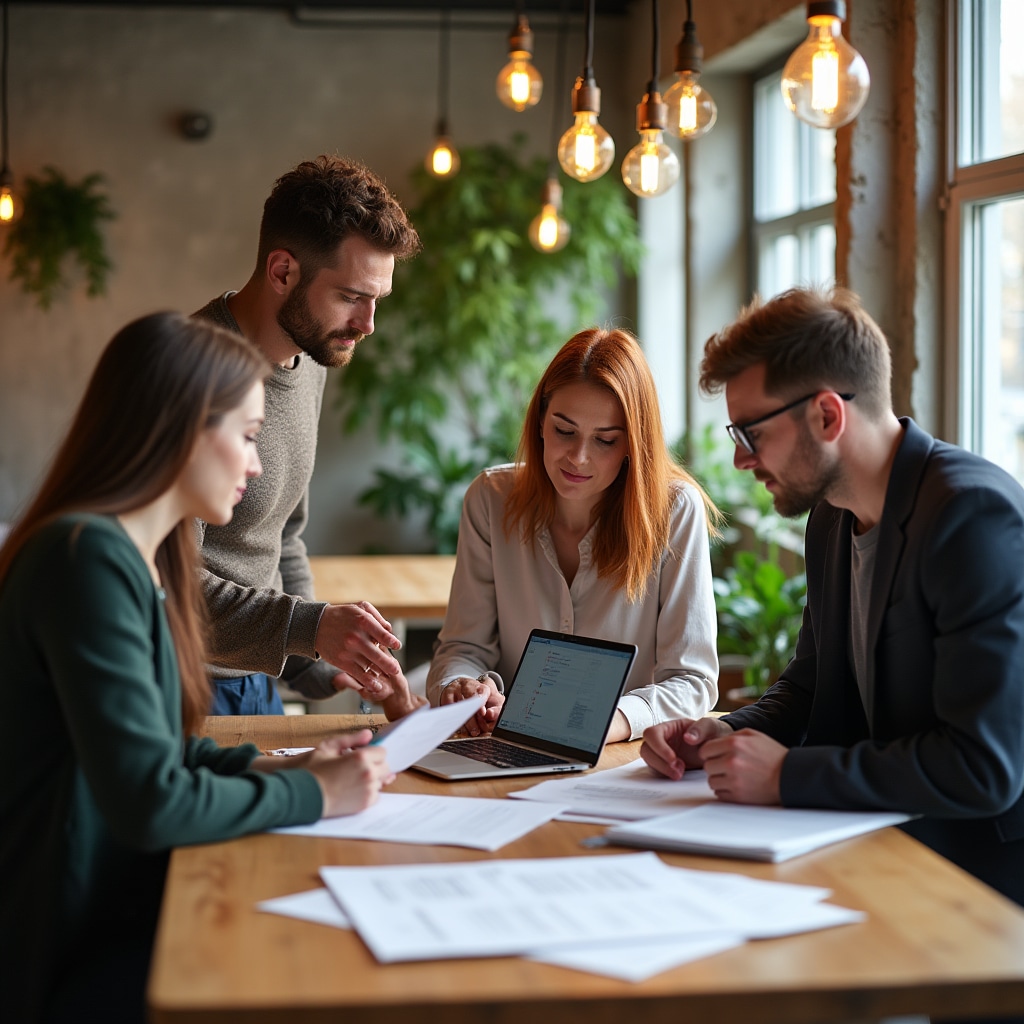 Tím Sila Informácií pri práci