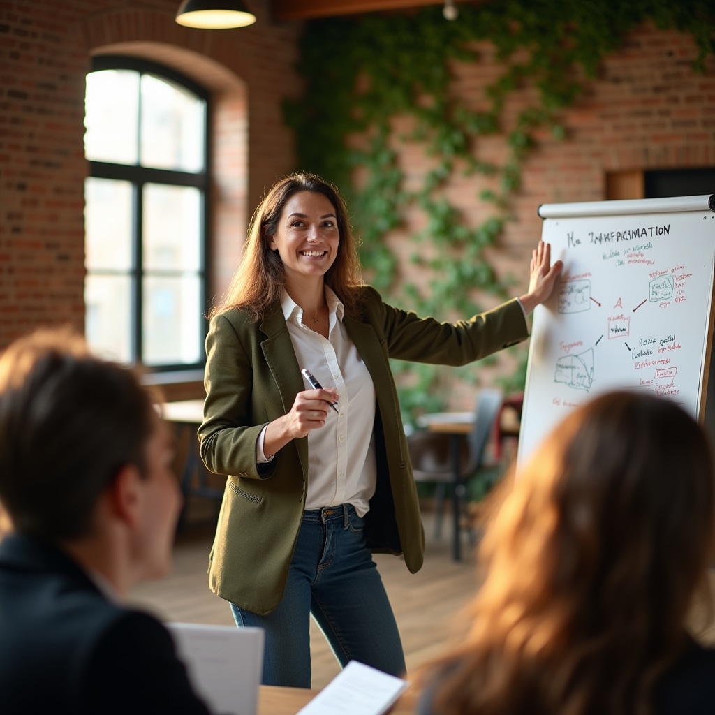 Lektor predstavuje program pre organizáciu